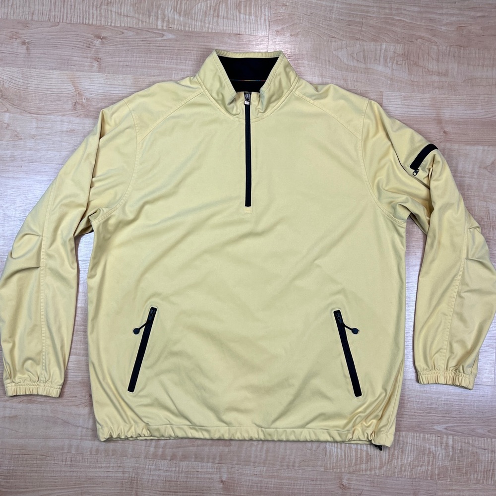 Greg Norman Mens XL Play Dry 1/4 Zip Pullover Moisture Wicking Golf Tennis
